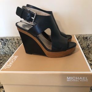 Michael Kors Josephine Wedge Platform Sandals